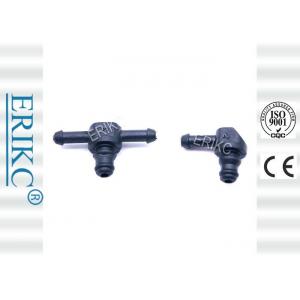 China ERIKC bosch injector Return Oil Backflow T and L Type Diesel CR Parts Fuel Injector Plastic 3 Two-way Joint Pip supplier