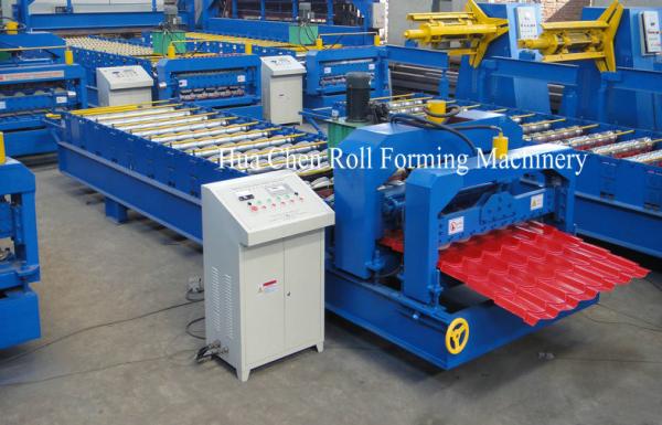 HC Galvanized/Aluminum Roof Sheet Glazed Tile Roll Forming Machine