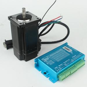 China 57mm Nema 23 Closed Loop Servo Motor With Encoder Feedback 2 Phase 4 Wire wholesale