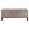 Bedroom fabric bench cheap folding bench shoe storage ottoman wooden bench