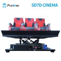 China Customized 5D Movie Theater With Dynamic Motion Seats 5D Cinema on sale