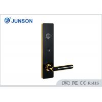 China Rf Card RFID Hotel Locks Ultra Thin Zinc Alloy 200mA Hotel Door Lock on sale