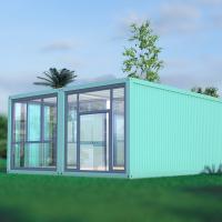 China Prefab Cabin Container House Flat Pack Office For Sale on sale