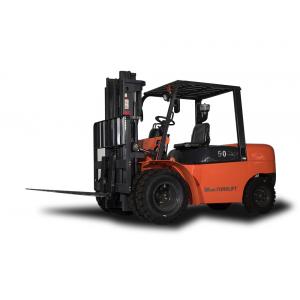 China Diesel Three Wheel Electric Forklift With Double Front Wheel , Hydraulic Transmission supplier