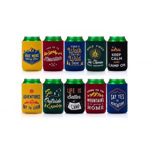 Eco Friendly Neoprene Bottle Holder Custom Can Koozies For Promotional Gifts