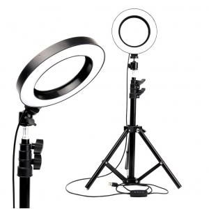 China Photography Photo Studio 480 LED Ring Light 5500K Dimmable Camera Ring Light 18 inch Lamp with Tripod Stand supplier