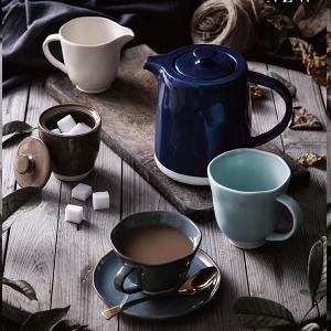 Glazed Color 250CC Modern 15pcs Ceramic Coffee Cup Set
