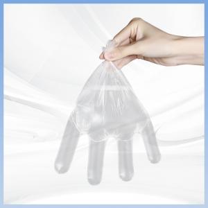 Polyethylene Disposable Food Handling Gloves 0.025mm Thickness