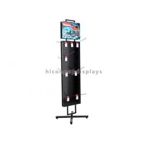 China Movable POP Merchandise Displays Pegboard Panel retail store Tools Display Stand supplier