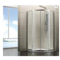 China Sliding Toilet Shower Cabin 6MM Tempered Glass Shower Room on sale