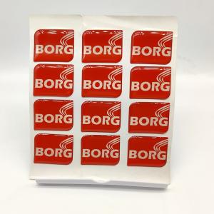 Regular Shape 3M Glue Custom Epoxy Stickers For Promotion Advertising