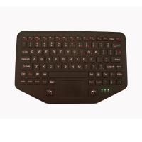 China Ruggedized Vehicle Keyboard Desktop With Touchpad Backlit Scissors Switch on sale