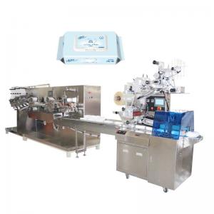 50Hz 3KW Electronic Packing Machine Baby Wipes Making Machine Multifunctional