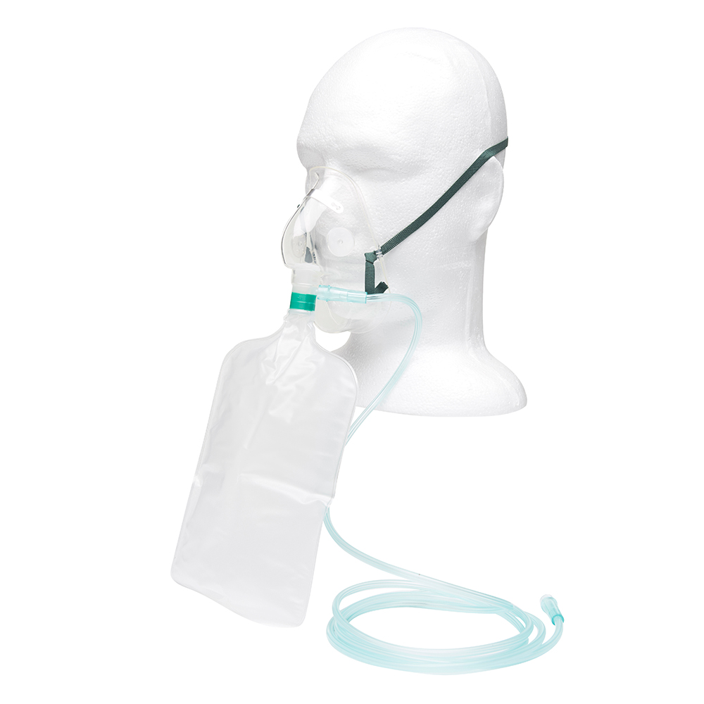 Hfnc High Flow Oxygen Face Mask 1000ml Non Rebreather Tracheal Oxygen Mask 2548