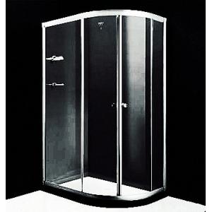 Versatile 1000 X 1000 Quadrant Shower Enclosures 4mm - 6mm Frosted Glass Material