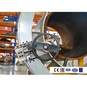 China Self Centering Pipe Cutting And Beveling Machine , Split Frame Machine wholesale