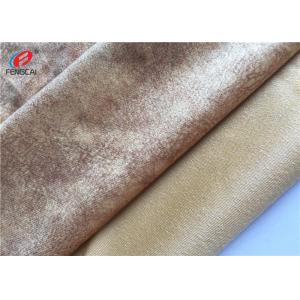 100 Polyester Micro Fleece Tricot Fabric Custom Dyed Sofa Velvet Upholstery Fabric