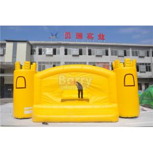 China OEM Commercial Inflatable Bouncer Yellow Bounce Jump House supplier