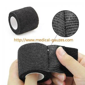 Breathable Medical Gauze Bandage 100% Cotton Black