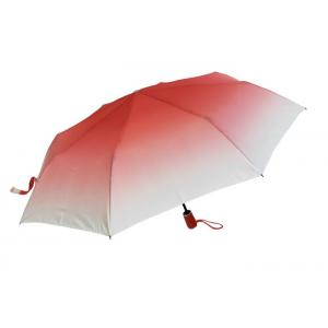 Windproof Folding Travel Umbrella , UV Protection Travel Umbrella Color Changing