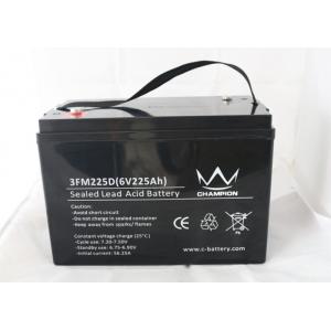 Off Grid Solar Lead Acid Battery 6v 225ah Inverter SMF Batteries