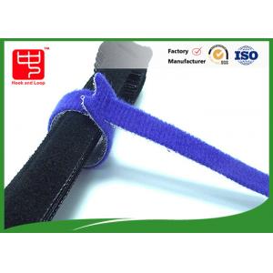 China Industrial Reuse Cable Tie Blue color Strong Sticky For Fixed wholesale