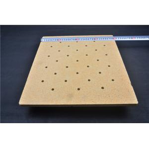 China Furnace Use Porous Ceramic Plate , Refractory Lightweight Kiln Shelves SGS supplier