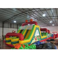 China Hot inflatable football obstacle course inflatable soccer obstacle course inflatable obstacle course sport game on sale