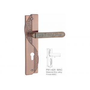 Customized Heavy Duty Door Handles Euro Profile Cylinder Modern Design Construction