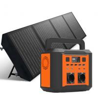 China Portable Smart Power Station 300w Mini Solar Generator With Solar Panel Led Light For Emergency Power Energy Back Up on sale