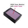 Real Solar Panel GSM Spy Bug - Voice Activated GSM Remote Spy Ear - with Recall