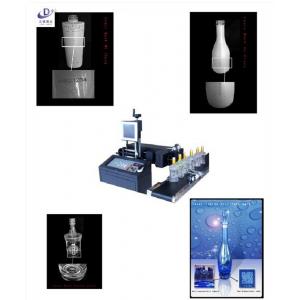 High Accuracy Glass Engraving Equipment , Laser Marking Machine For Glass