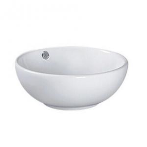 China Sanitary Ware Ceramic Sinks Countertop Sinks Art Basin Round Bathroom Hand Wash Basin supplier