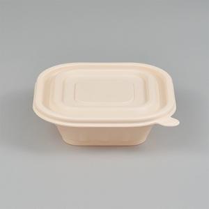 1000ml 1200ML Food Takeaway Boxes Biodegradable Corn Starch Packaging