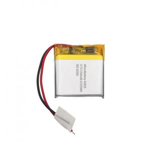 Light 3.7 V 250mAh LiPo Battery Square Lithium Ion Polymer Rechargeable Battery