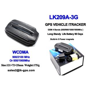 3g wcdma gps tracker with Battery Standby 90Days ----Black LK209A-3G