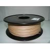 1.75mm / 3.0mm 3D Light Wood Filament For 3D Rapid Prototyping