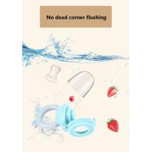 Cartoon Children'S Food Grade Liquid Super Soft Silicone Food Supplement Baby Fruit And Vegetable Teeth Grinding Bag