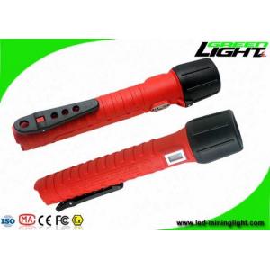 China 1300Lum Rechargeable Led Flashlight 25000Lux GL-T666 IP68 15hrs Long Working Time supplier