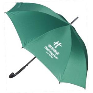 Nylon Custom Hotel Umbrellas Windproof Compact Umbrella 190T Pongee Fabric
