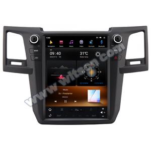 12.1" Screen Tesla Vertical Android Screen For For Toyota Fortuner Hilux 2004-2015 AUTO A/C