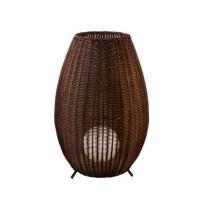 China 35cm/45 cm/78cm/128cm height artistic standing lamps rattan wicker floor lamps on sale