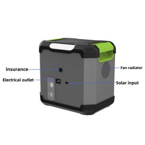 China Clean Energy Solution 1500W Sine-Wave AC Input Solar Generator Portable Power Station wholesale