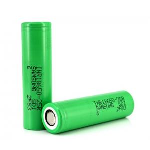 China Samsung INR18650-25R 2500mAh 3.7V Rechargeable Li-ion Power Battery Wholesale Authentic High Drain Battery for ecig mods supplier