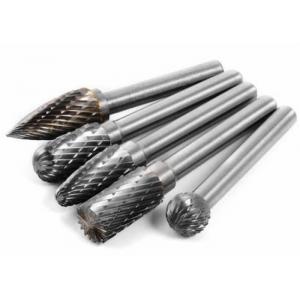 China Silver Tungsten Rotary Carbide Burr Bits File For Wood Metal supplier