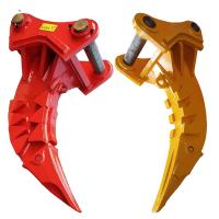 China Small / Large Excavator Ripper Attachment Single / Double Hook Tooth Ripper on sale