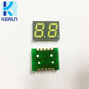 0.39 Inch 7 Segment Indoor SMD LED Display Screen White Color