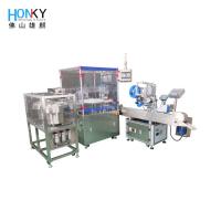 China Full Automatic 10 Small Bottle Liquid Filling And Capping Machine With 60 Bottle/Min For Cosmetic Lquid Filling on sale
