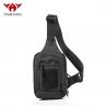 China Durable Black Nylon Tactical Sling Bag , Cross Body Gun Backpack wholesale