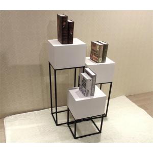 China Simple Style Shop Window Display Shelves / Window Display Rack With Metal Frame supplier